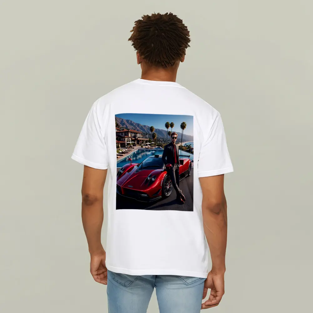 Pagani Zonda Red Supercar Luxury Villa – T-Shirts