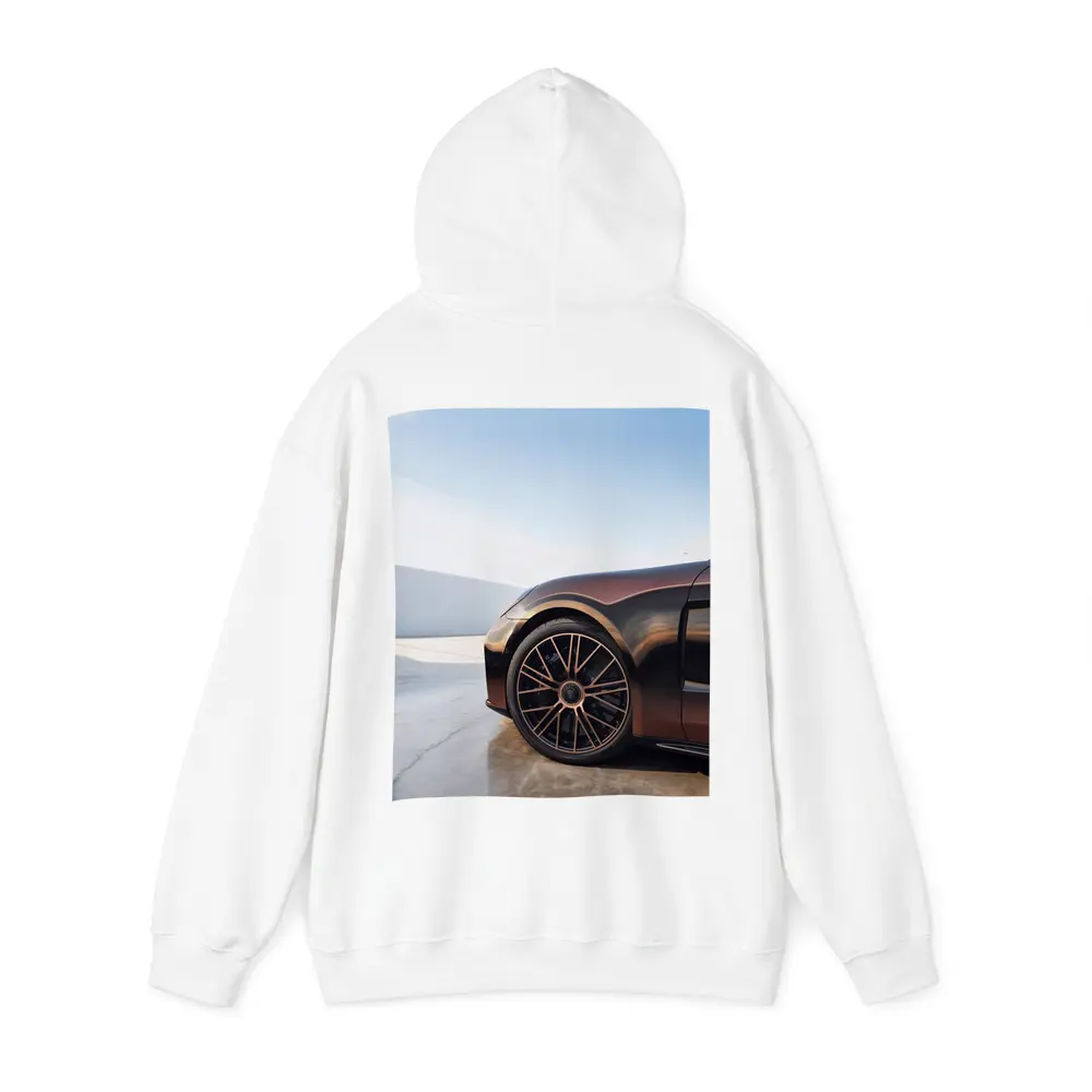 Porsche Panamera Brown Wheel Detail Parking – Hoodies