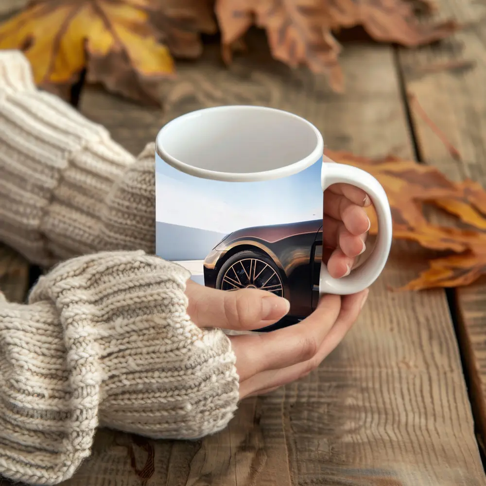 Porsche Panamera Brown Wheel Detail Parking – Mugs