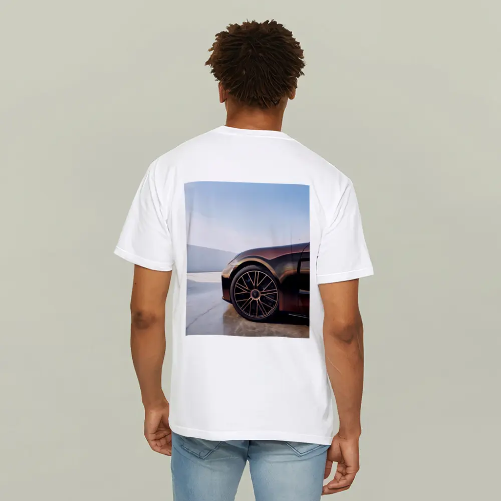 Porsche Panamera Brown Wheel Detail Parking – T-Shirts