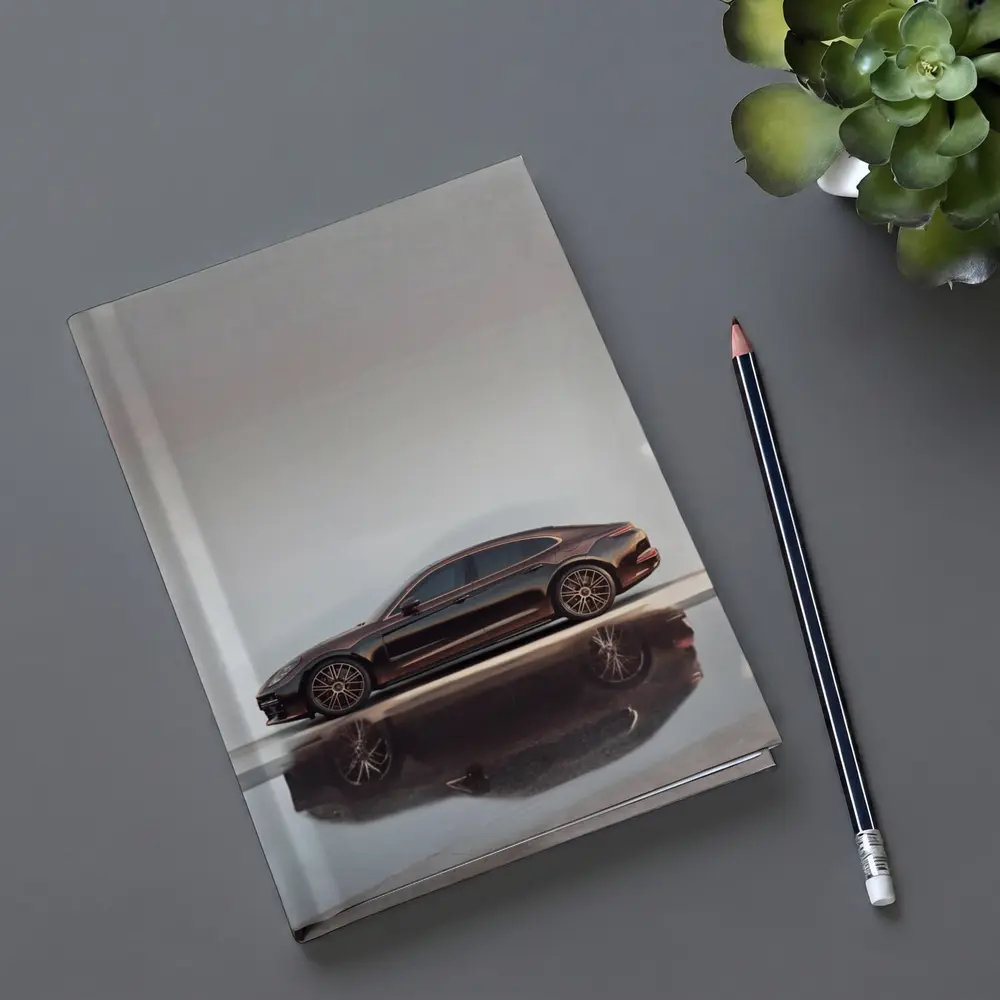 Porsche Panamera Dark Brown Minimal Studio – Notebooks