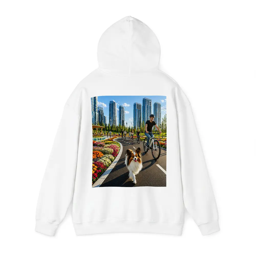 Papillon Dog City Park Bicycle Ride – Hoodies