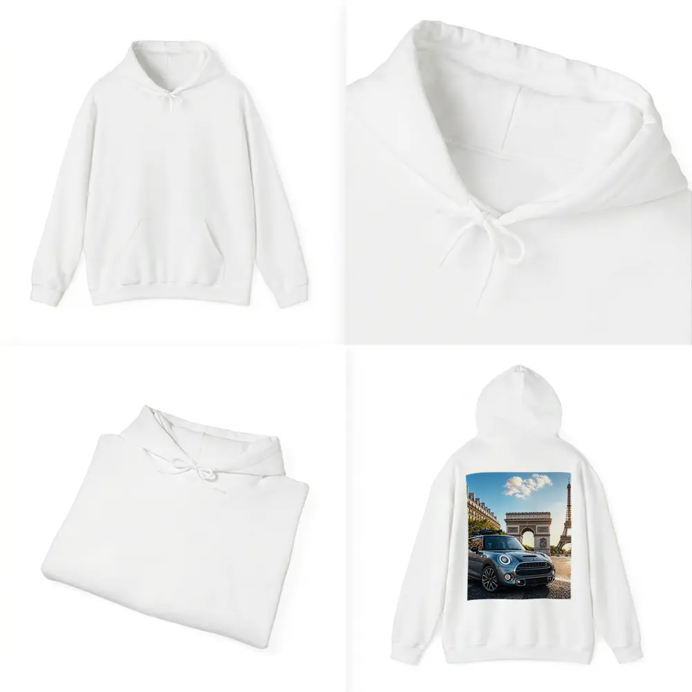 Mini Cooper S Paris Arc de Triomphe – Hoodies