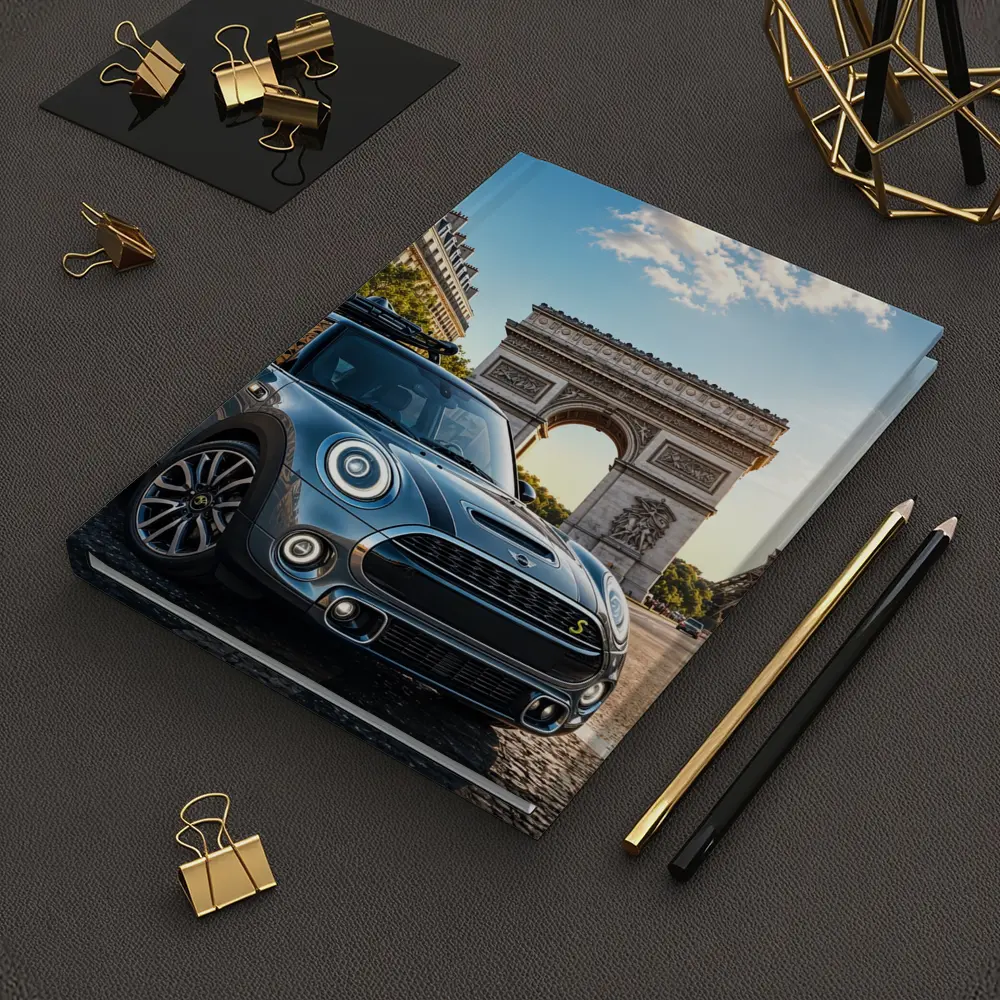 Mini Cooper S Paris Arc de Triomphe – Notebooks