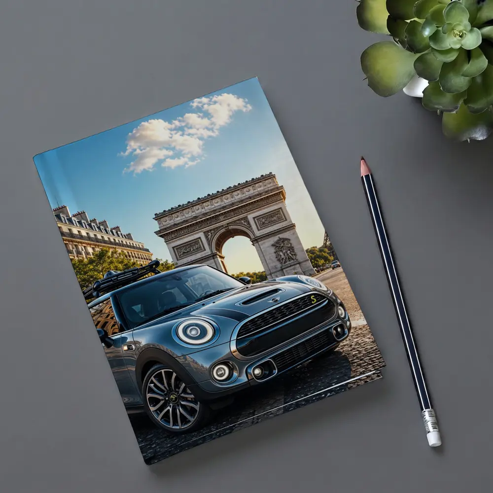 Mini Cooper S Paris Arc de Triomphe – Notebooks