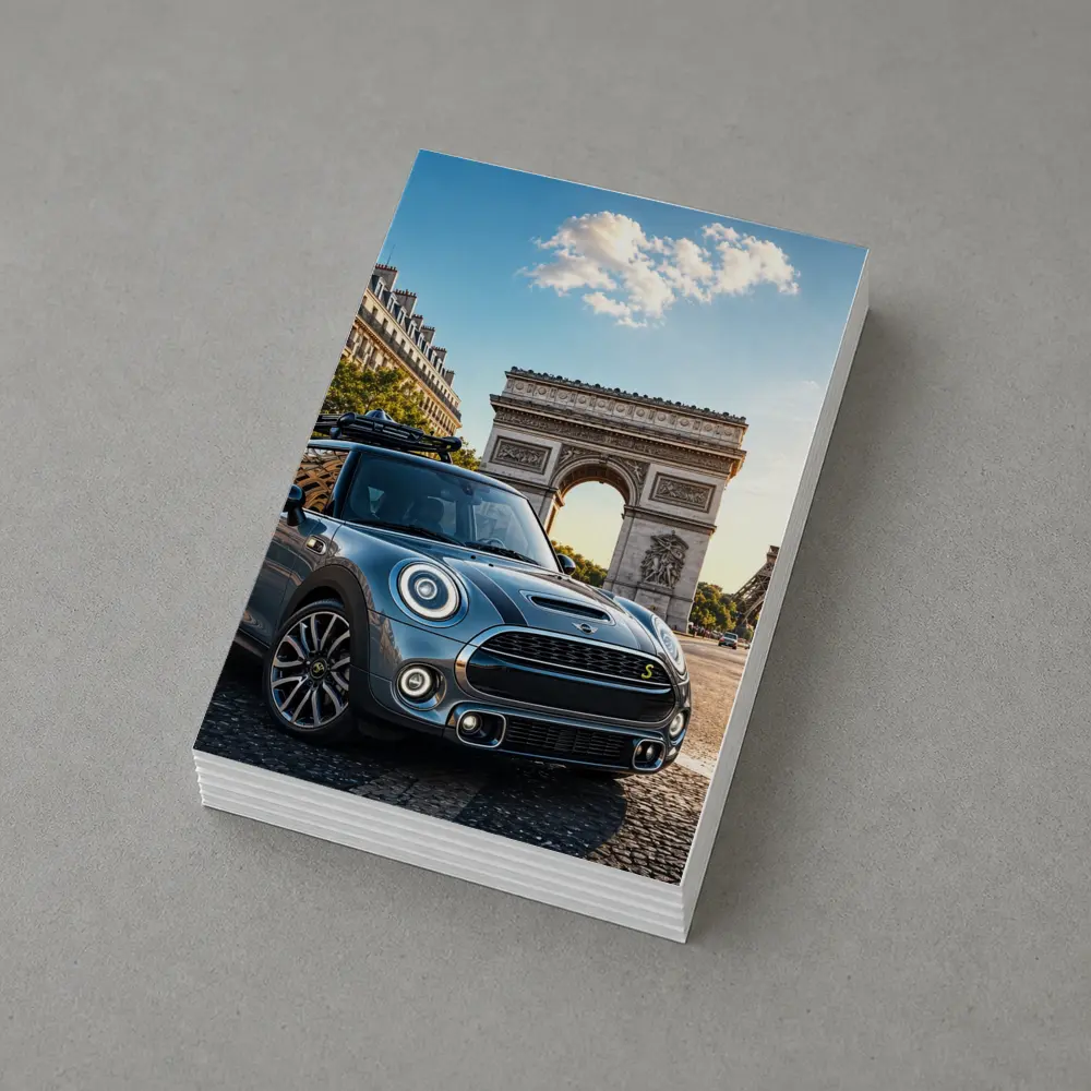 Mini Cooper S Paris Arc de Triomphe – Postcards
