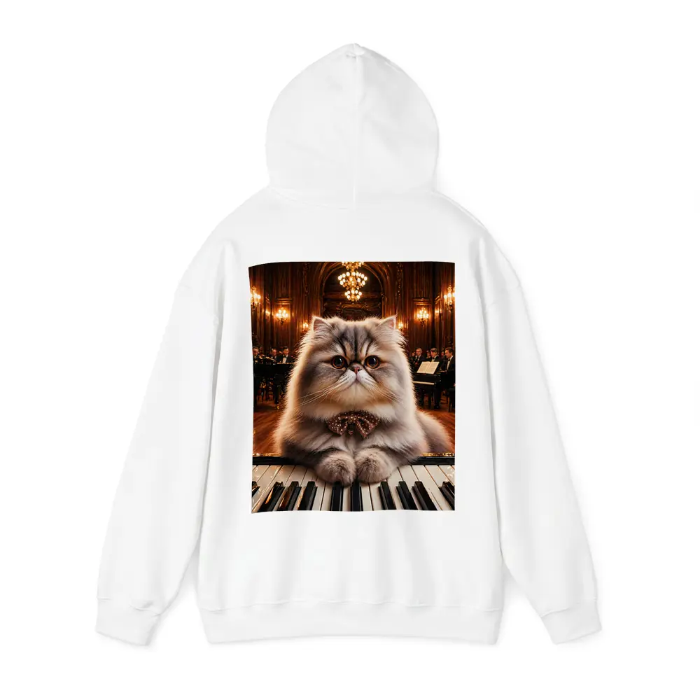 Persian Cat Pianist Concert Hall Orchestra – Hoodies