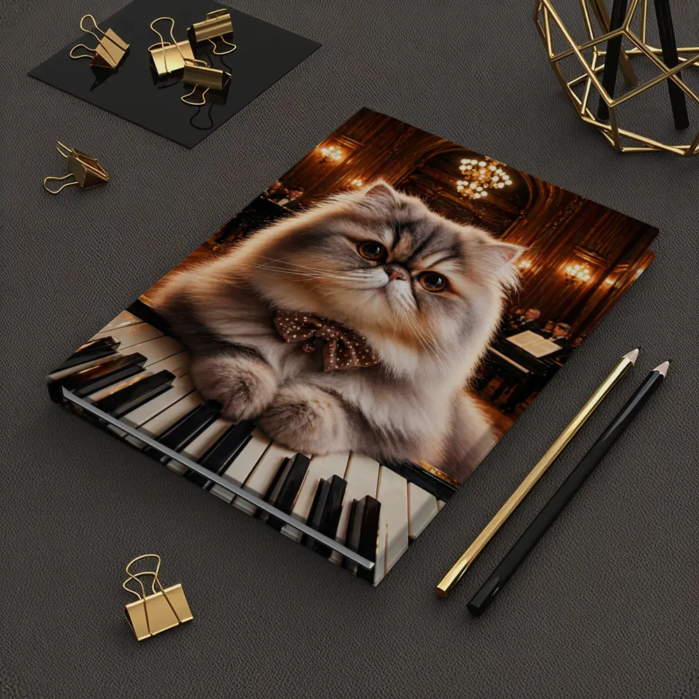 Persian Cat Pianist Concert Hall Orchestra – Notebooks