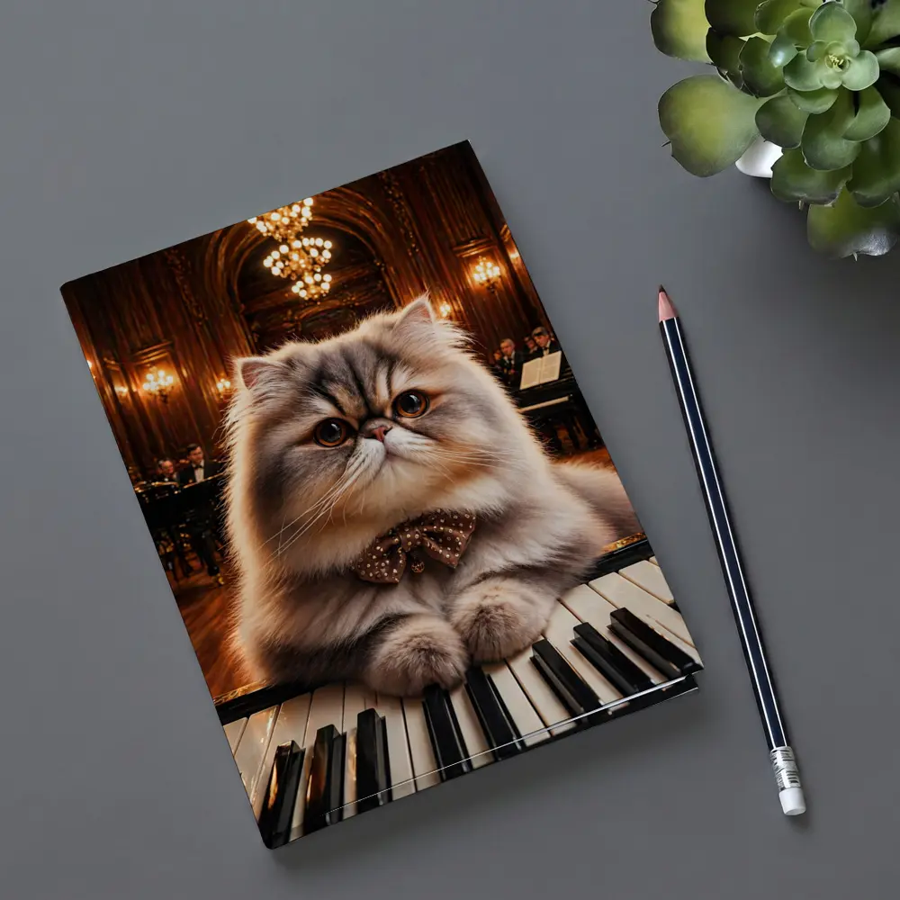 Persian Cat Pianist Concert Hall Orchestra – Notebooks