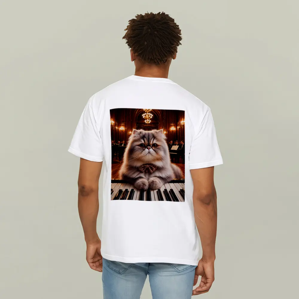 Persian Cat Pianist Concert Hall Orchestra – T-Shirts