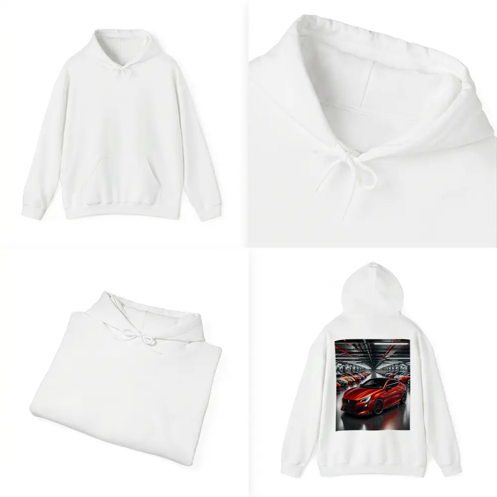 Peugeot Sport Red Car Indoor Parking Garage – Hoodies