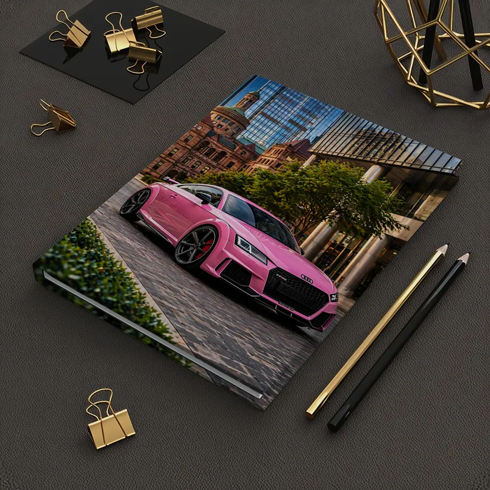 Pink Audi TT RS Urban City Setting – Notebooks