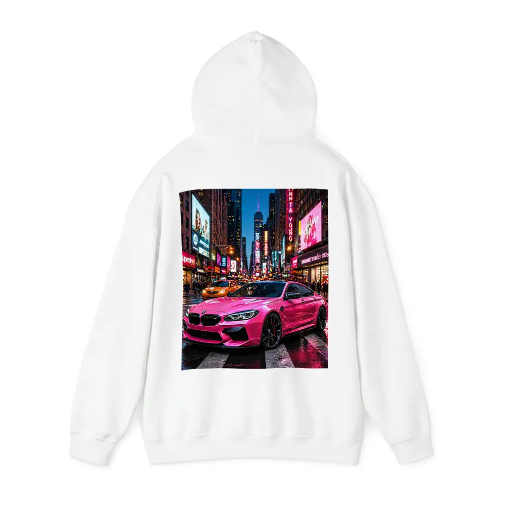 Pink BMW M6 Gran Coupe New York City – Hoodies