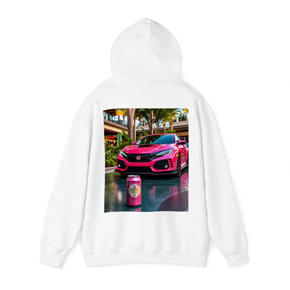 Honda Civic Type R Pink Tropical Mall Setting – Hoodies