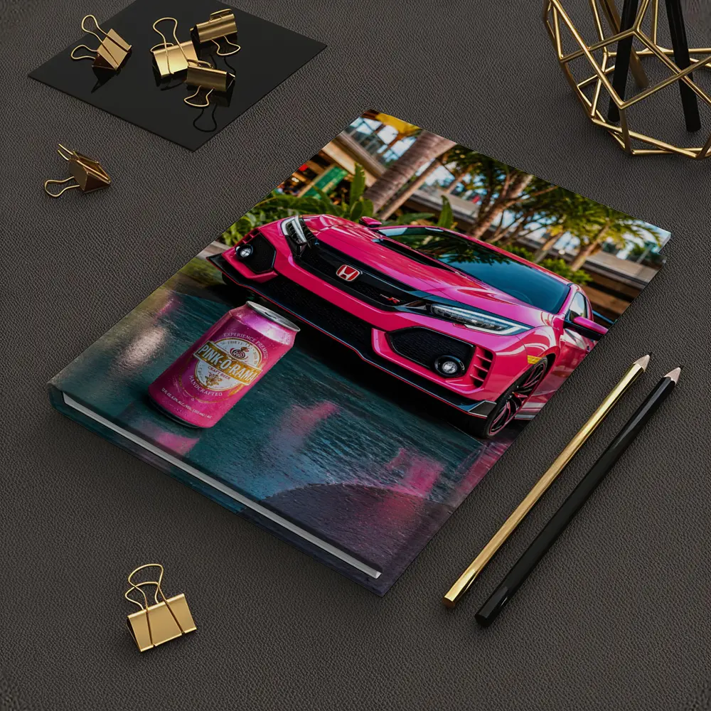 Honda Civic Type R Pink Tropical Mall Setting – Notebooks