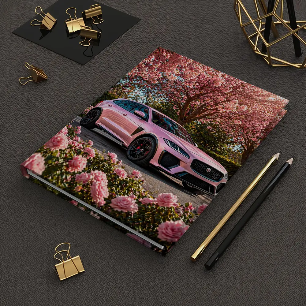 Pink Jaguar F-Pace SVR Among Pink Roses – Notebooks