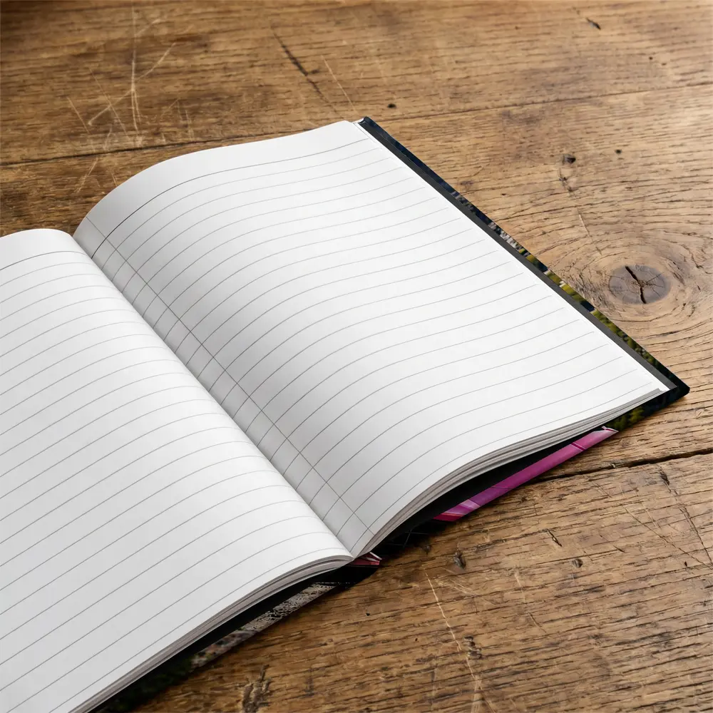 Pink Lamborghini Huracan Mountain Backdrop – Notebooks