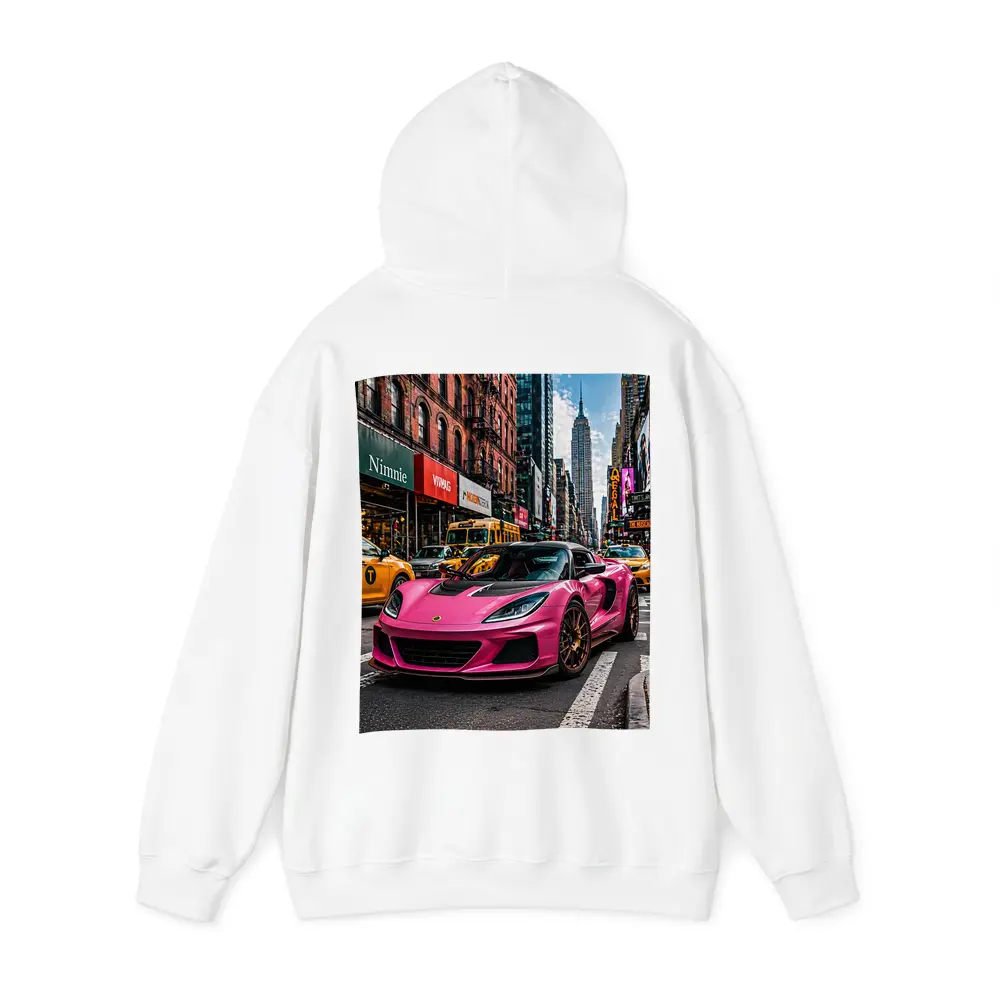 Pink Lotus Exige New York City Street – Hoodies