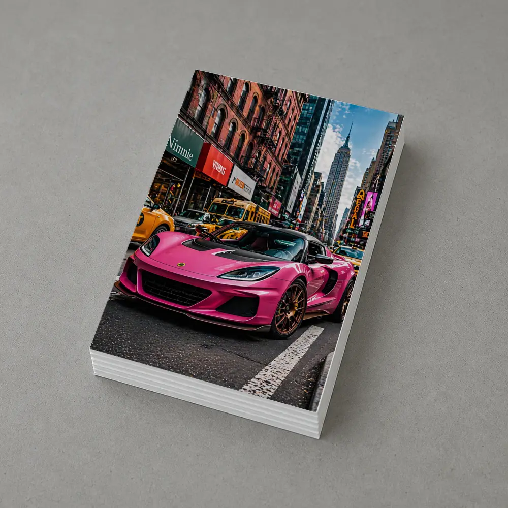 Pink Lotus Exige New York City Street – Postcards