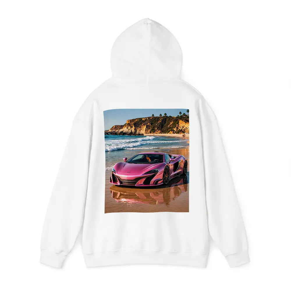 Pink McLaren 570S on Sunny Beach – Hoodies