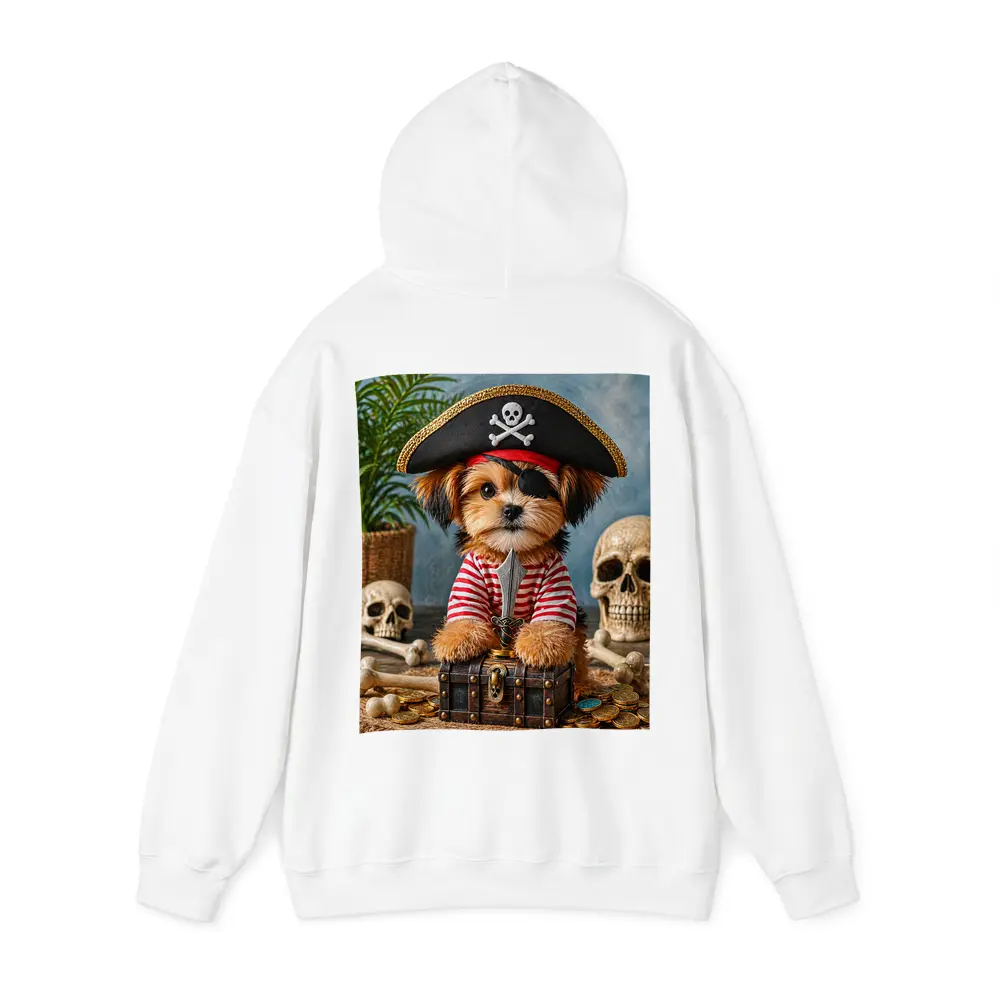 Yorkshire Terrier Pirate Captain Treasure Chest – Hoodies