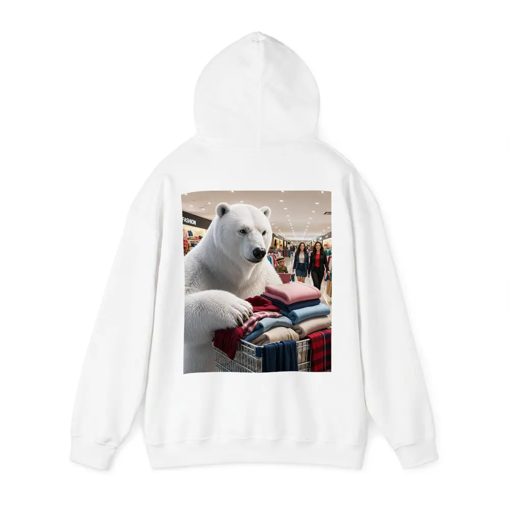 Polar Bear Shopping Cart Fashion Mall – Hoodies
