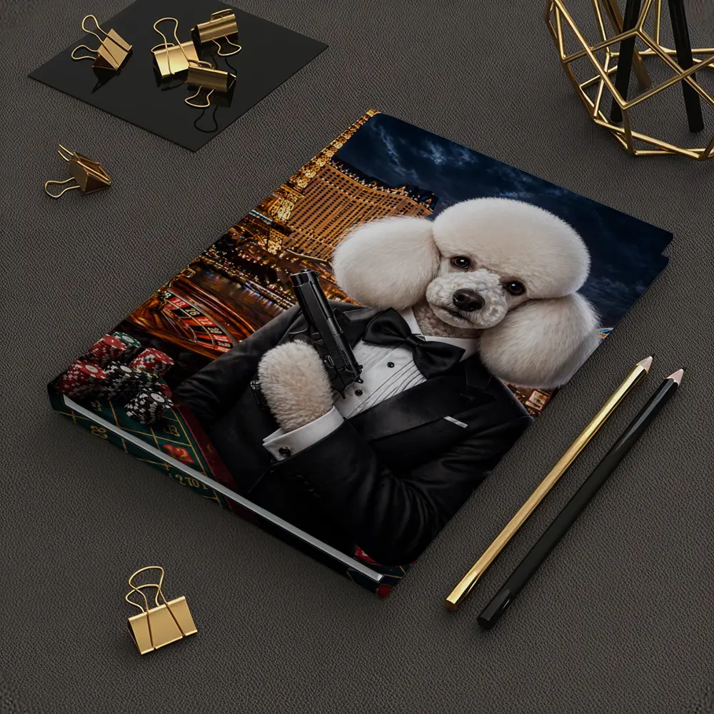 White Poodle Secret Agent Las Vegas Casino – Notebooks