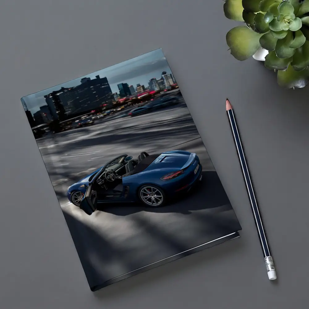 Porsche 718 Boxster S Blue City Highway – Notebooks