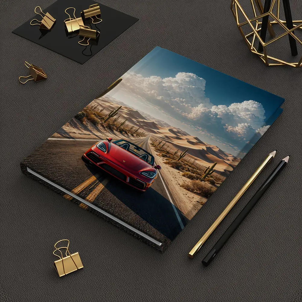 Porsche Boxster Red Desert Road Drive – Notebooks