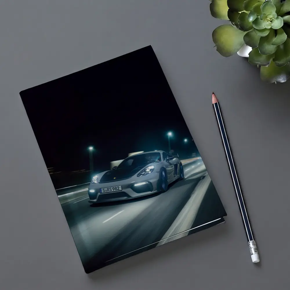 Porsche Cayman GT4 RS Night Street – Notebooks