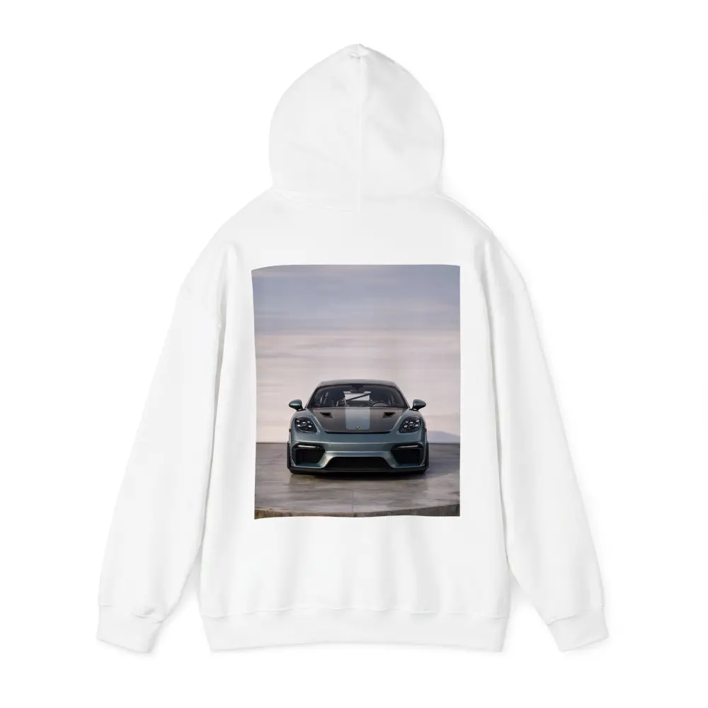 Porsche Cayman GT4 RS Front View Sky – Hoodies