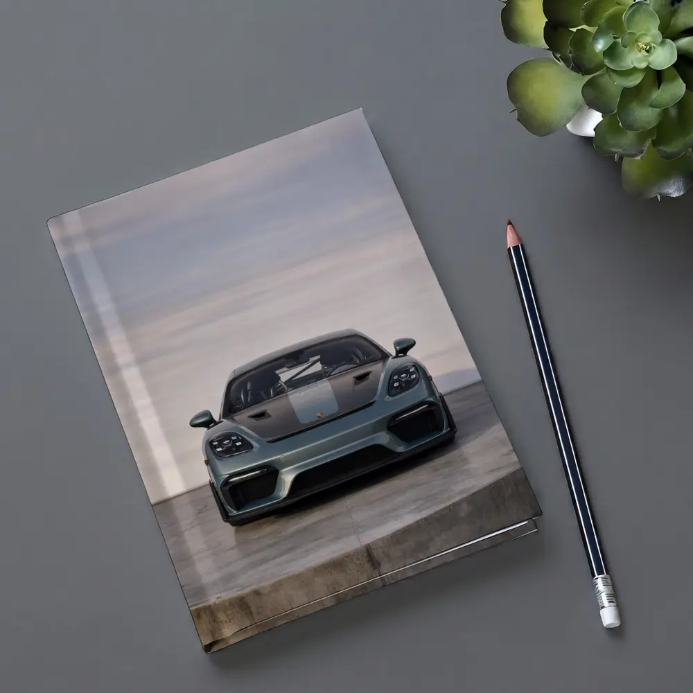 Porsche Cayman GT4 RS Front View Sky – Notebooks