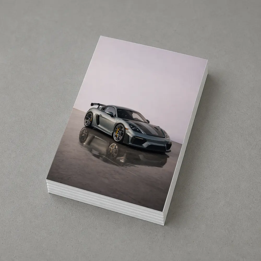 Porsche 718 Cayman GT4 RS Studio Shot – Postcards