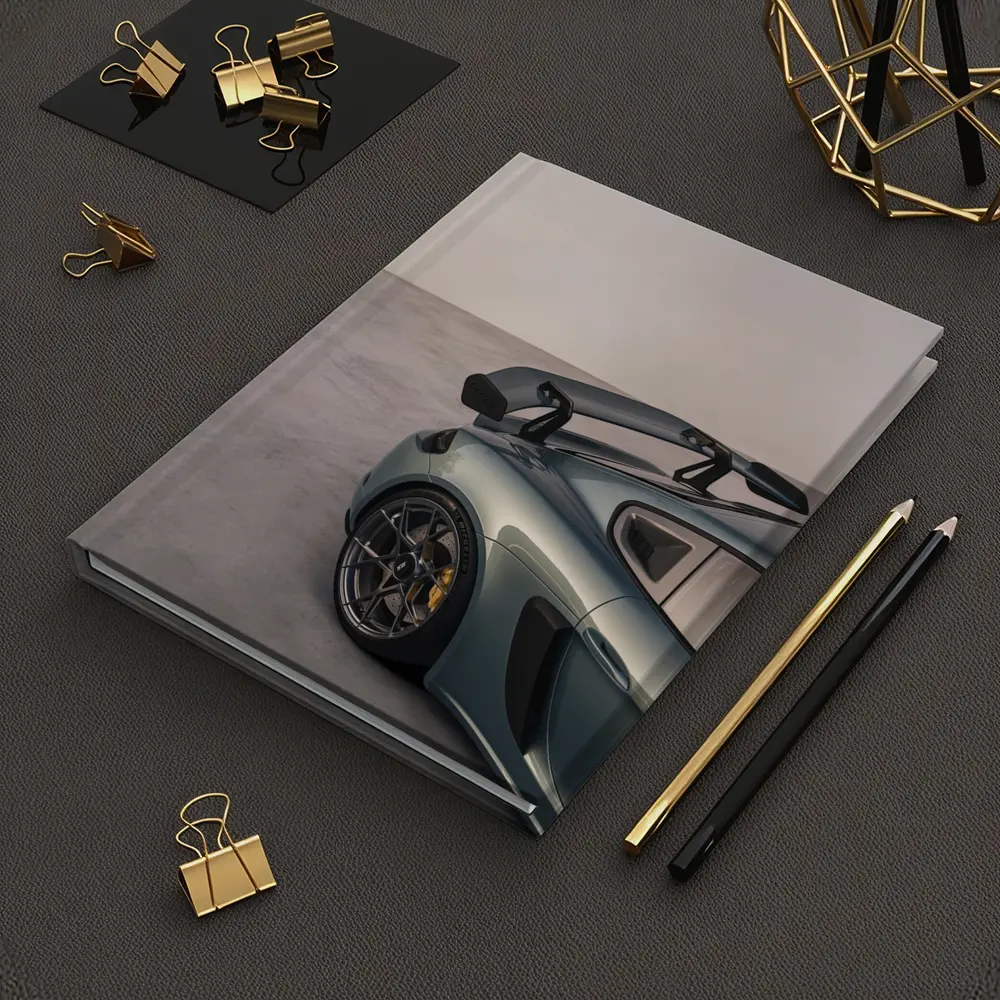 Porsche Cayman GT4 RS Studio Gray – Notebooks