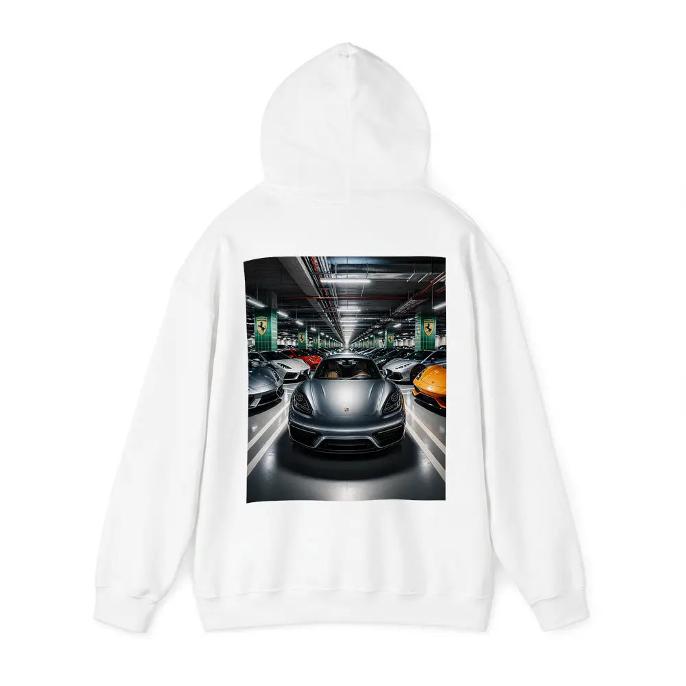 Porsche 718 Cayman Indoor Supercar Collection – Hoodies