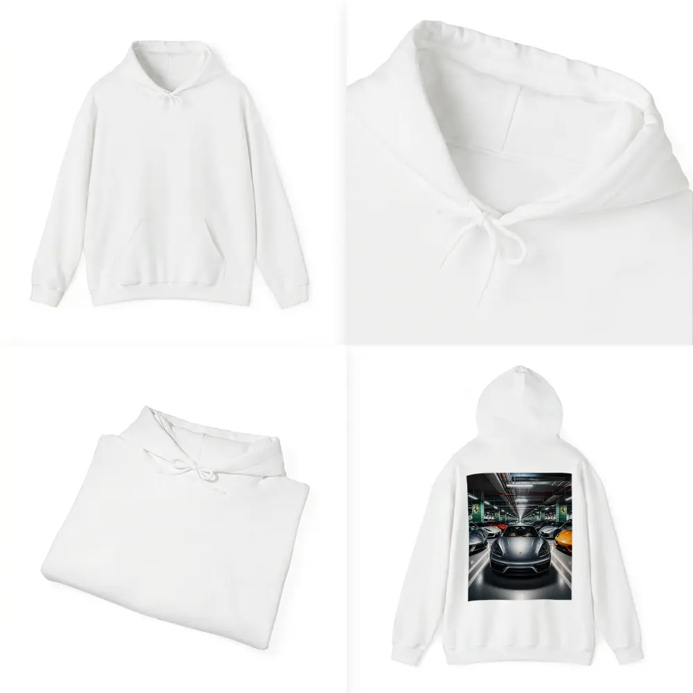 Porsche 718 Cayman Indoor Supercar Collection – Hoodies