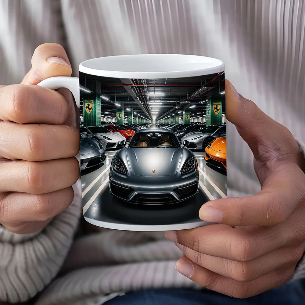 Porsche 718 Cayman Indoor Supercar Collection – Mugs