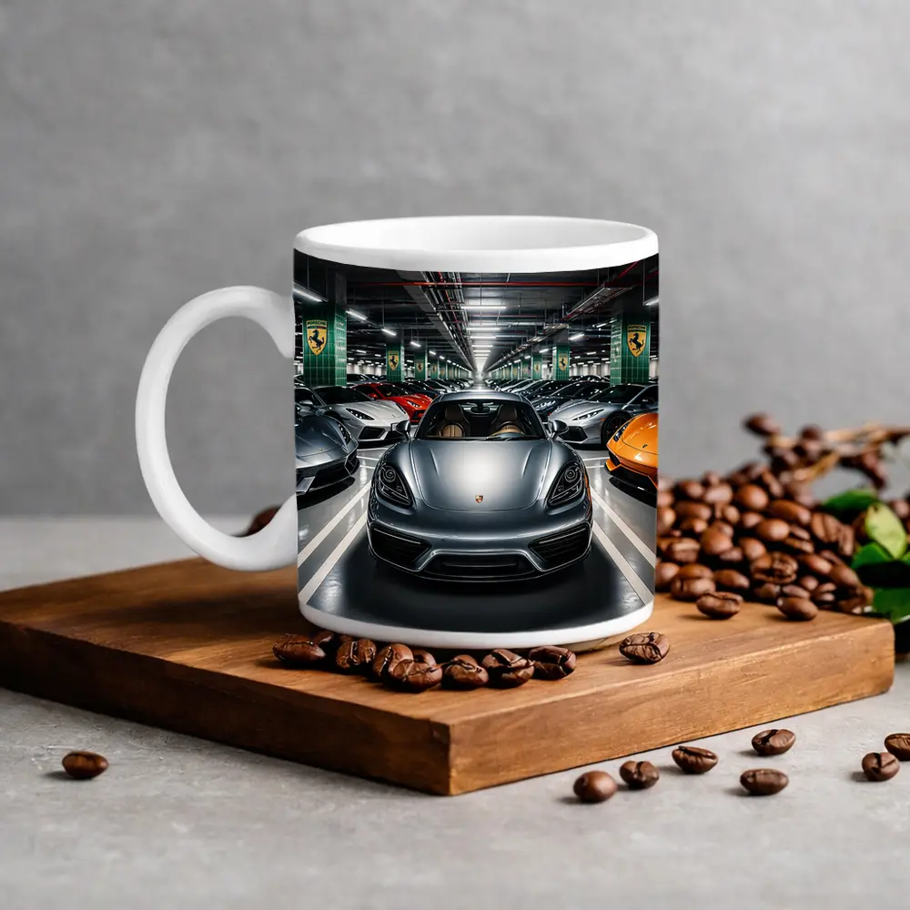 Porsche 718 Cayman Indoor Supercar Collection – Mugs