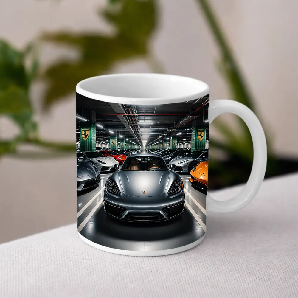 Porsche 718 Cayman Indoor Supercar Collection – Mugs