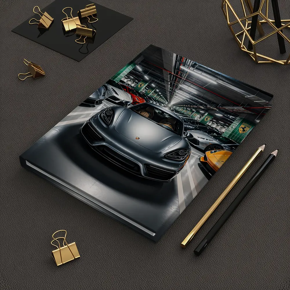 Porsche 718 Cayman Indoor Supercar Collection – Notebooks