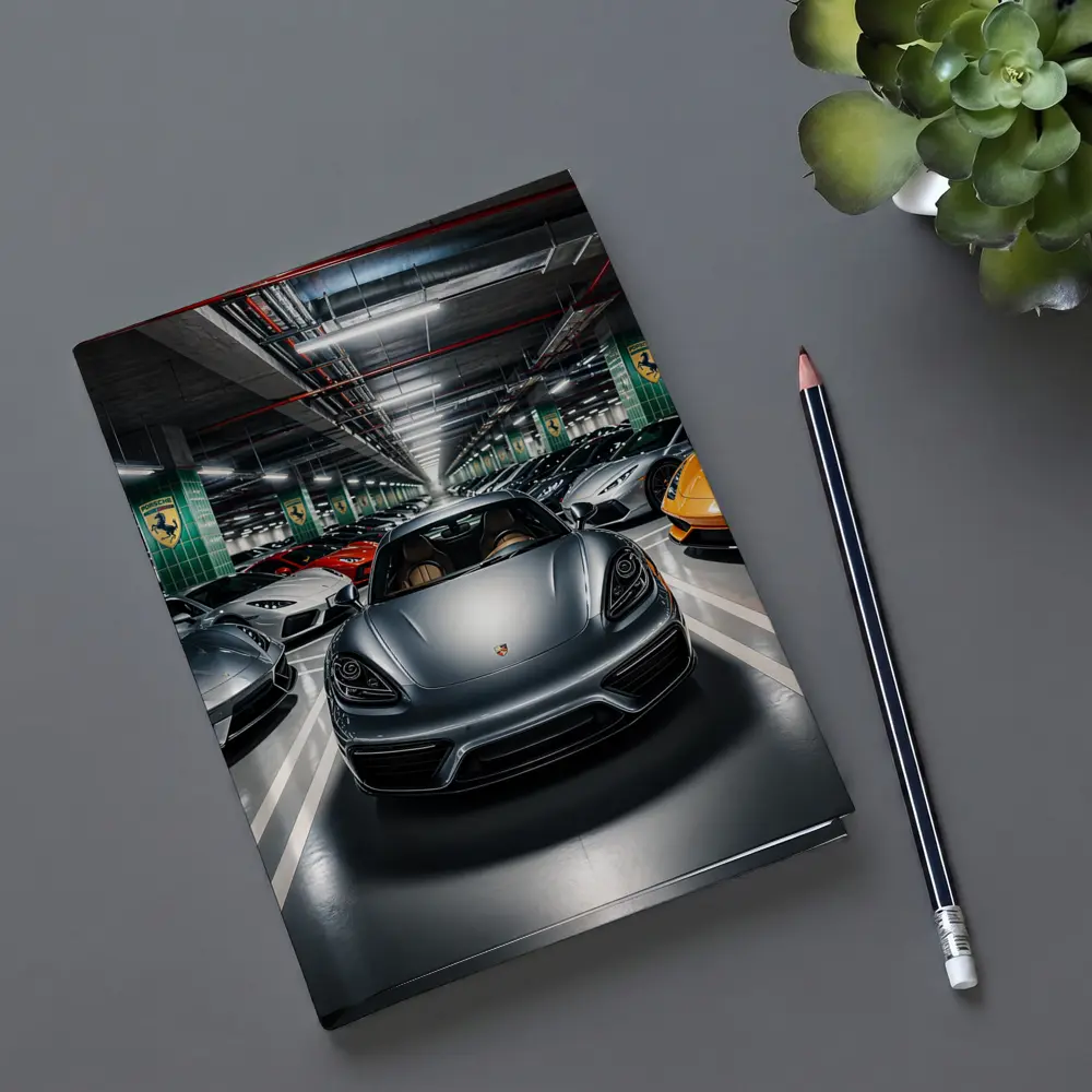 Porsche 718 Cayman Indoor Supercar Collection – Notebooks