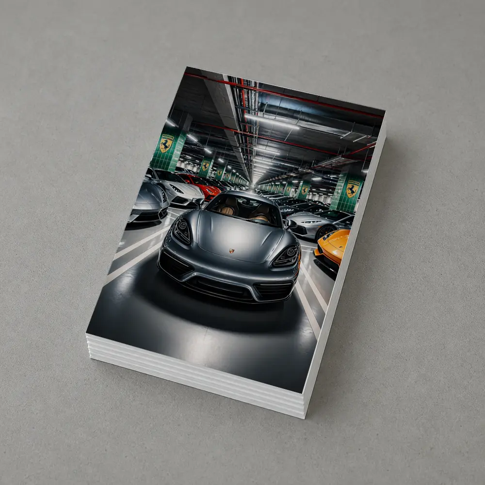Porsche 718 Cayman Indoor Supercar Collection – Postcards