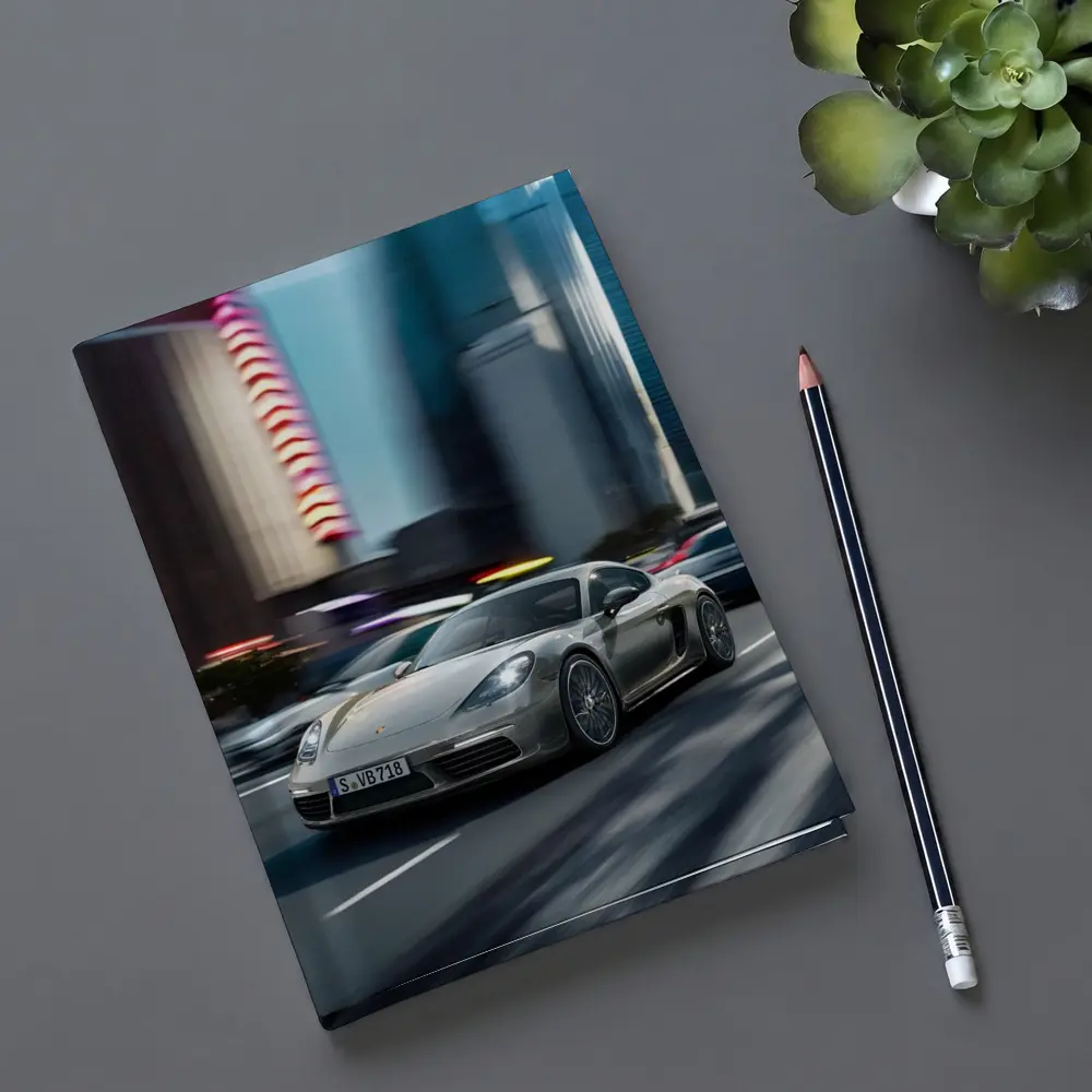 Porsche 718 Cayman S City Night Drive – Notebooks