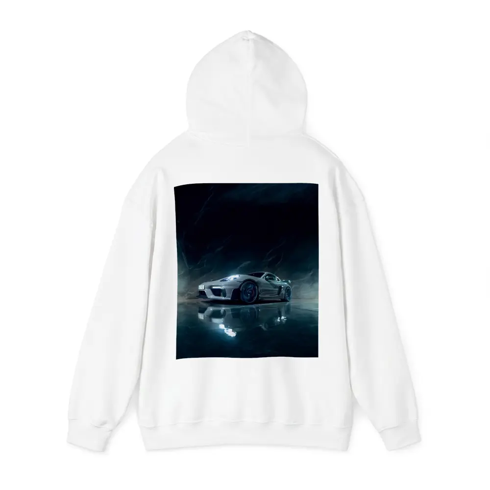 Porsche Cayman Dark Marble Cave Setting – Hoodies