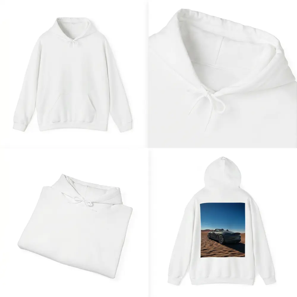 Porsche Boxster Spyder Desert Sand Dunes – Hoodies