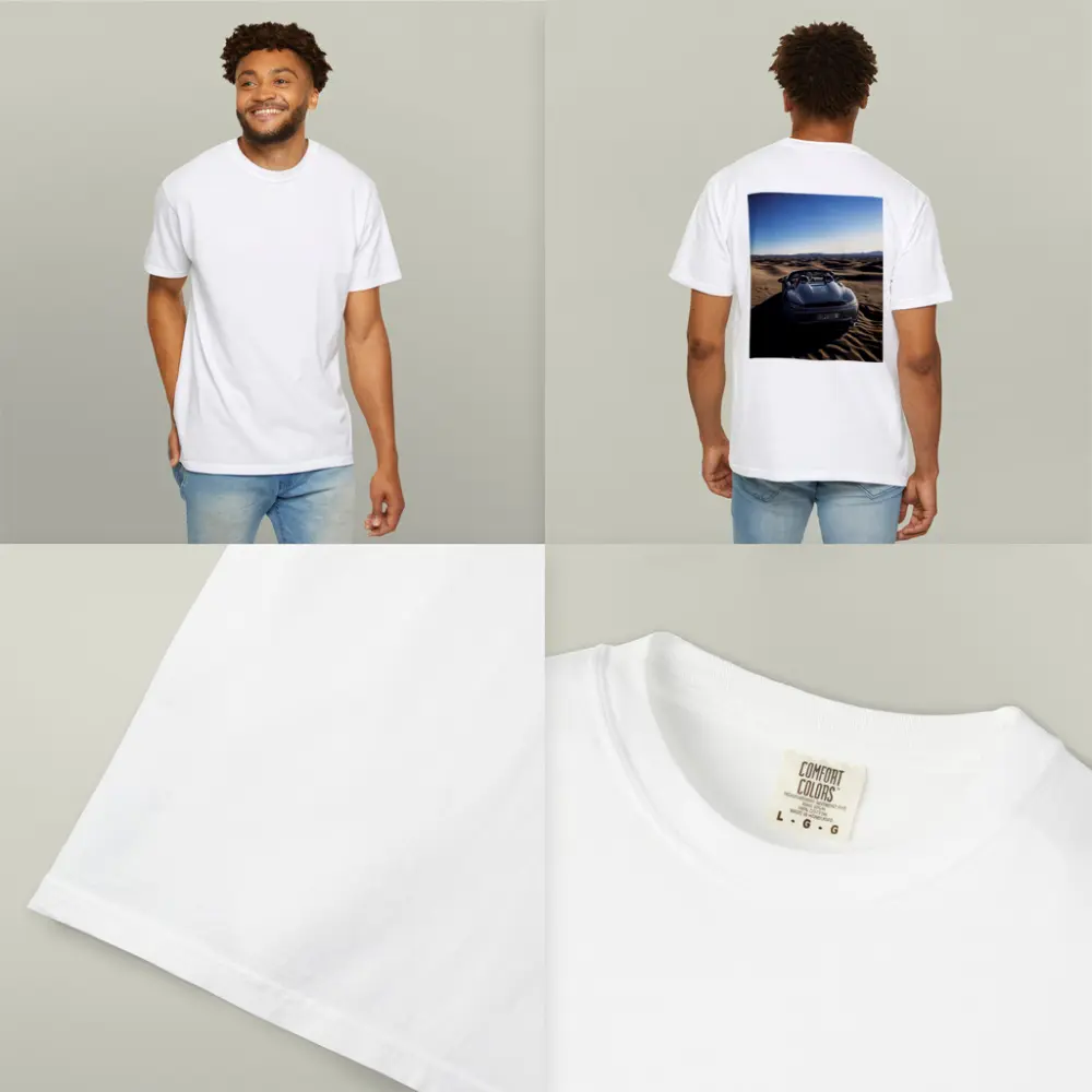 Porsche 718 Spyder RS Desert Dunes – T-Shirts