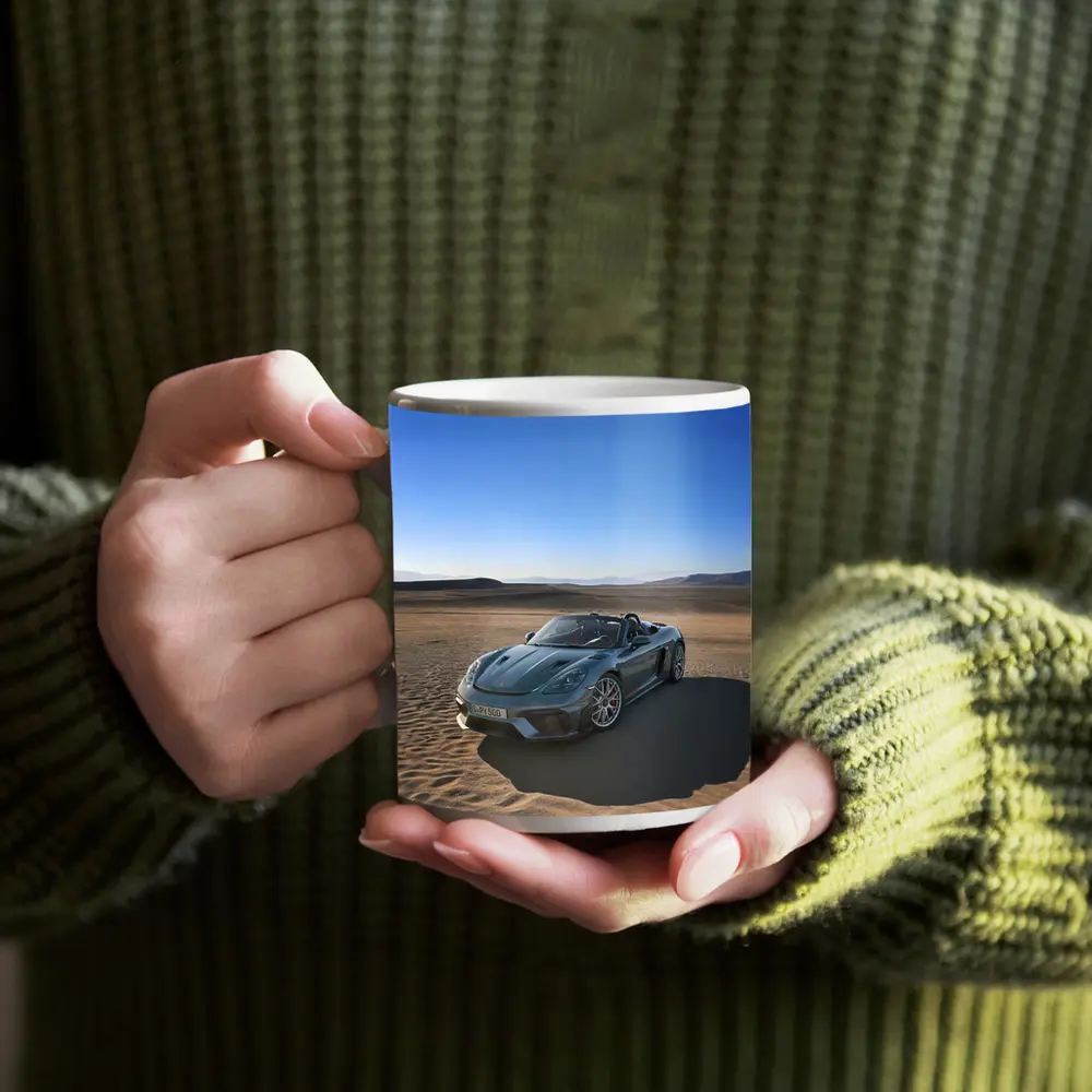 Porsche 718 Spyder RS Desert Sand – Mugs