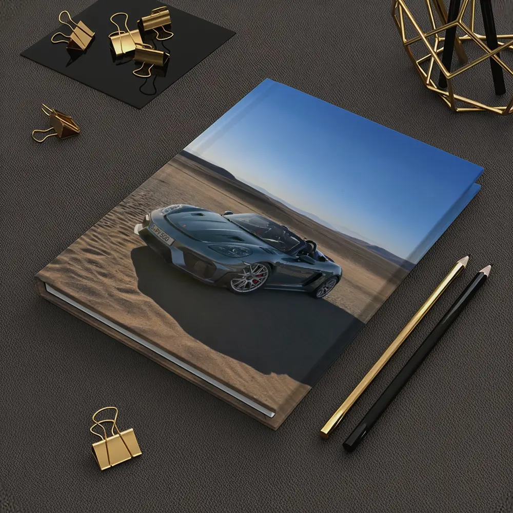 Porsche 718 Spyder RS Desert Sand – Notebooks