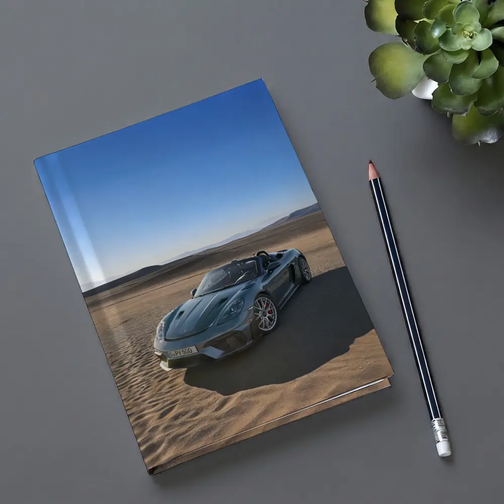 Porsche 718 Spyder RS Desert Sand – Notebooks