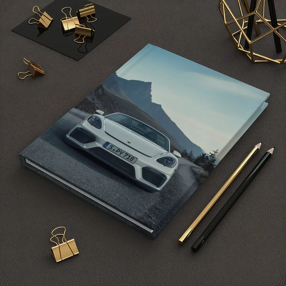 Porsche Boxster Spyder White Mountain Road – Notebooks